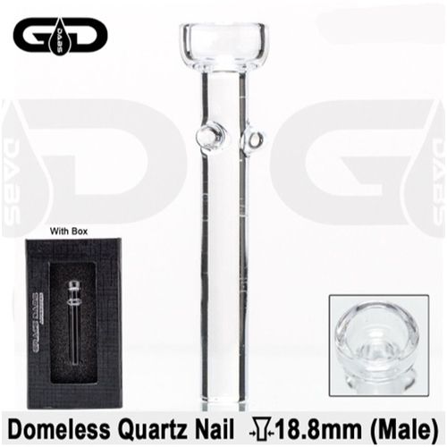 Domeless Quartz Nail For Oil Bongs
