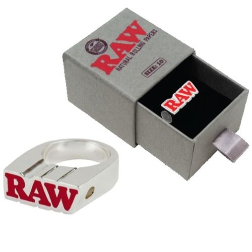 RAW Silver Smokers Ring