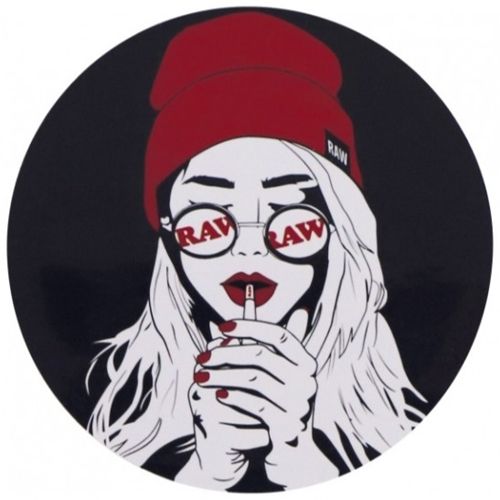 RAW Art Deco Girl Sticker