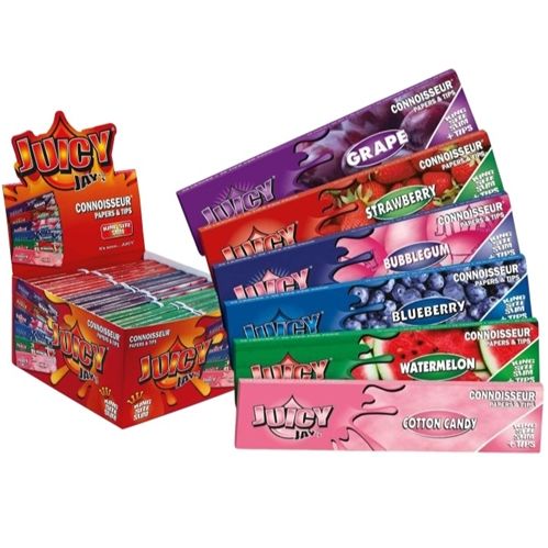 Juicy Jay's Connoisseur Flavour Papers + Tips