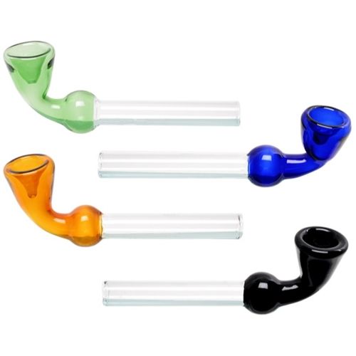 Atomic Colourhead Glass Pipe, 12cm