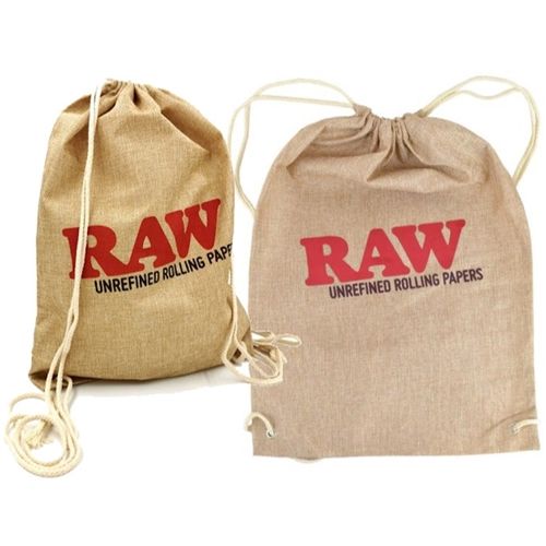 RAW Drawstring Bag Tan