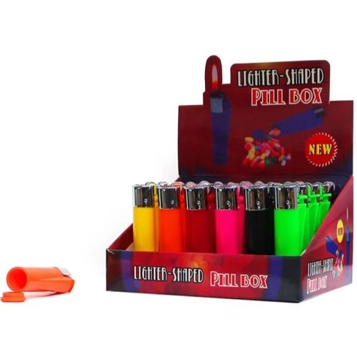 Lighter Shaped Plastic Stash