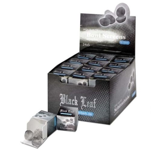 Black Leaf Screen Bowl, Ø 15mm X 5