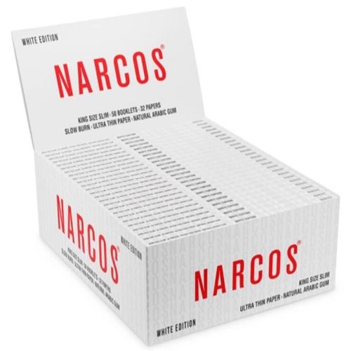 Narcos White King Size Slim