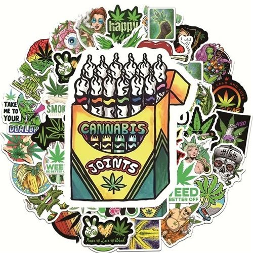Weed Stickers, 4.5 - 8.5cm