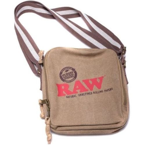RAW Shoulder Bag Brown, 23cm