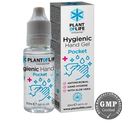 Hygienic Hand Gel with Aloe Vera Pocket, 20ml