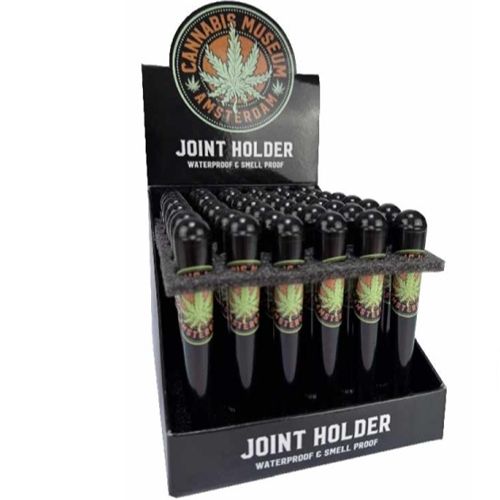 Cannabis Museum Joint Holder, Design: Logo Stamp