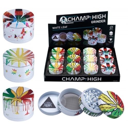 Dripping White Leaf - 4 Parts, 50mm Dripping White Leaf - 4 Parts, 50mm