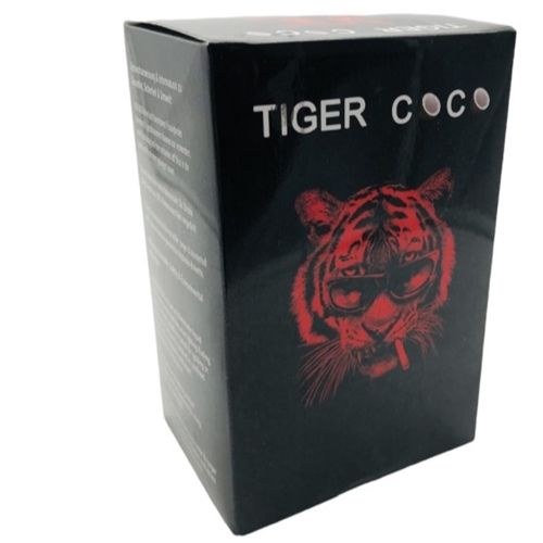 Tiger Coco Charcoal 26/26/26mm, 1kg (64 pcs.)