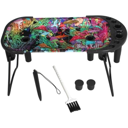 Black Leaf Rolling Console Magic Mushroom, 232 x 110mm