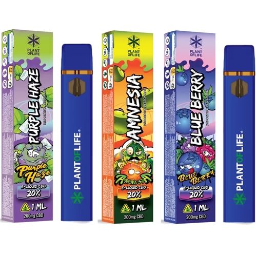Plant of Life 20% CBD Vape, 1ml