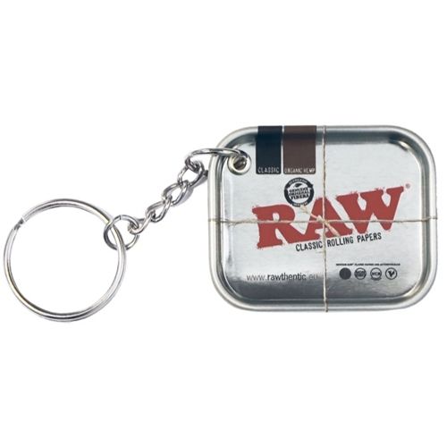 RAW Tiny Tray Key Chain Silver