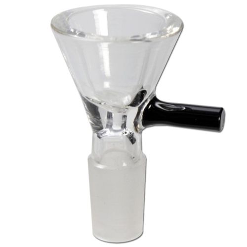 Glass Bowl + Black Handle, 14.5