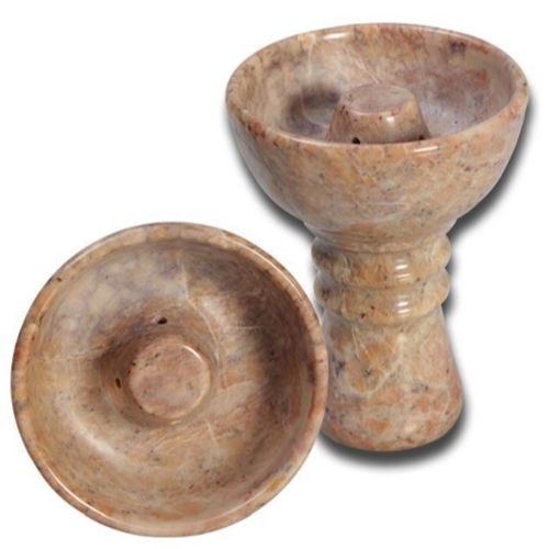 Soapstone Bowl with Dome Chamber, 92/70mm