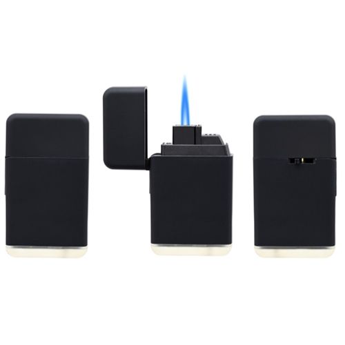 Square Jet Black Rubber