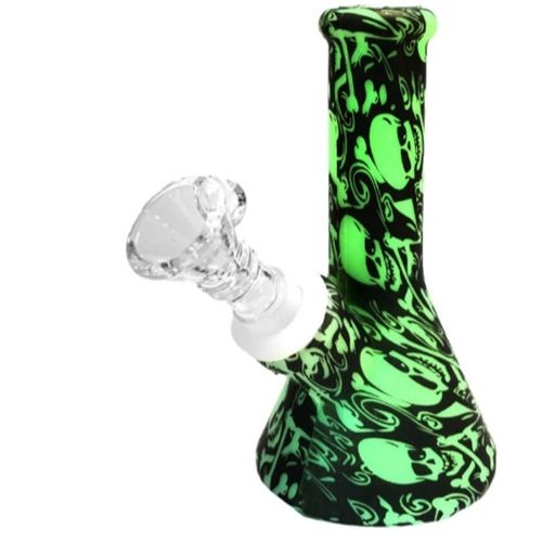 Skulls Glow-in-the-Dark, 13cm