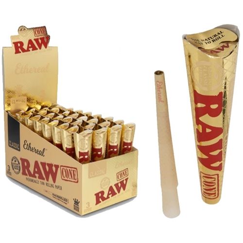 RAW Ethereal Cones King Size, X 3