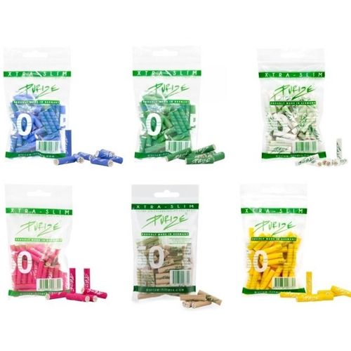 Purize Xtra Slim Charcoal 6mm Bag, X 50