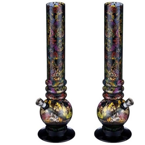 Graffiti Acrylic Bong, 30cm