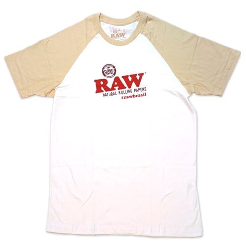RAW Brazil T-Shirt White/Brown