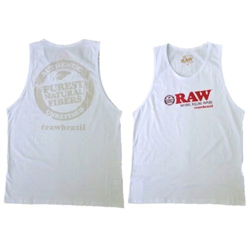 RAW Brazil Tank Top White