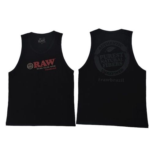 RAW Brazil Tank Top Black