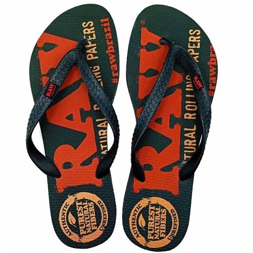 RAW Flip-Flops Brazil Black