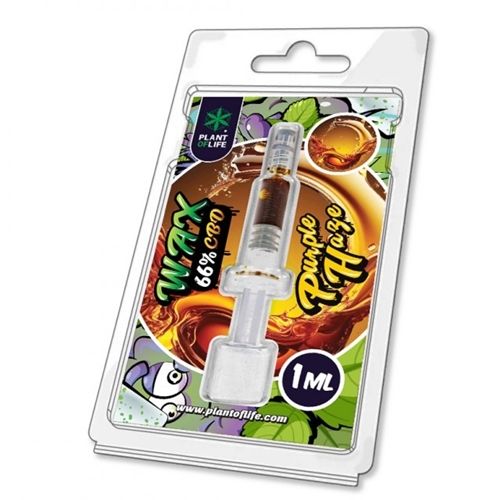 CBD Wax Syringe 66% Purple Haze, 1ml