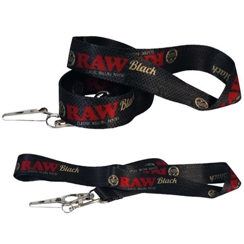 RAW Black Lanyard, 45cm