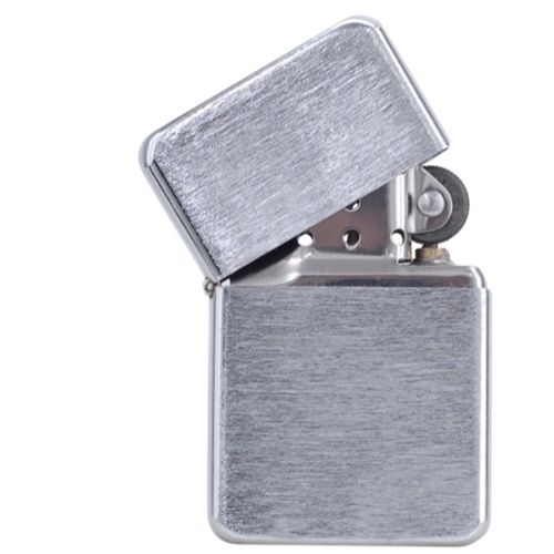 Chrome Brushed Gasoline Softflame, Refillable