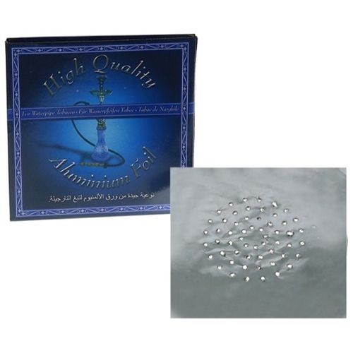 Aluminium Foil, pre-cut, with holes, 12 cm, X 100