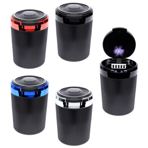 Car Ashtray LED Shiny