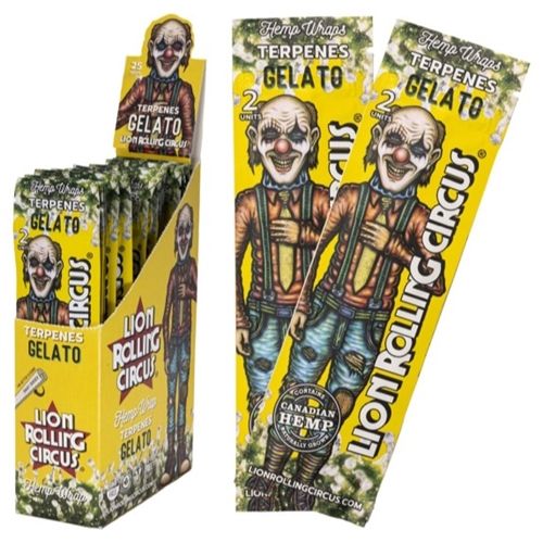 Lion Circus Hemp Wraps Gelato, X 2