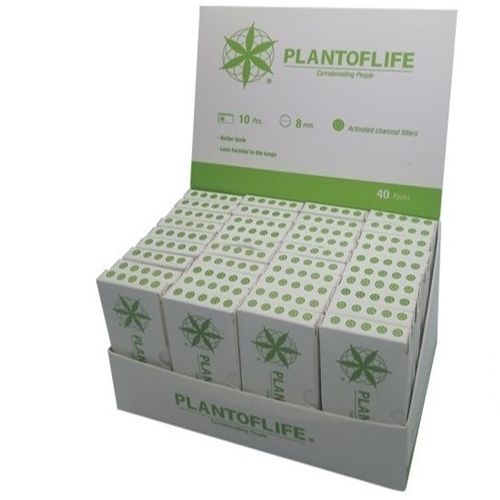 Plant of Life Activated Charcoal Filters, 8mm X 10