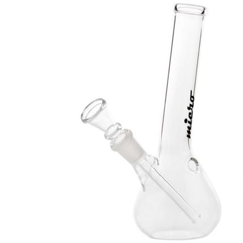 Micro Hangover Glass Bong, 16cm