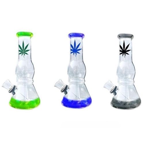 Weed Leaf Mini Bong, 12cm