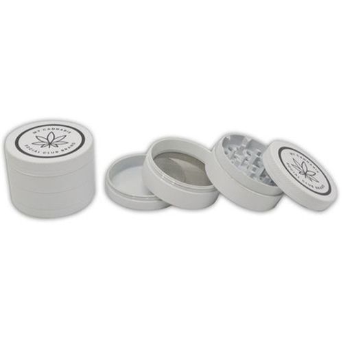 Social Club White Leaf- 4 Parts, 50mm