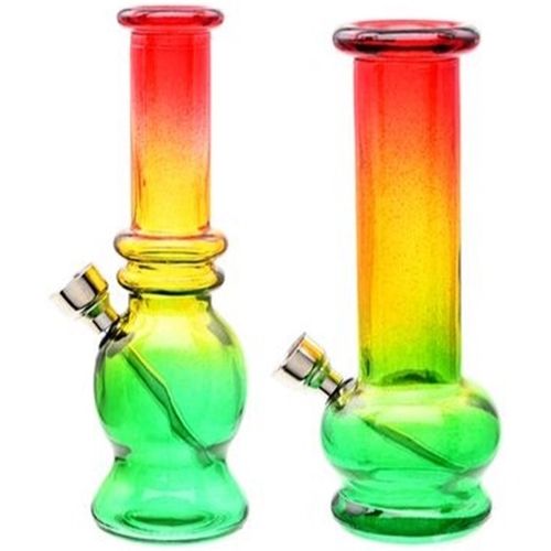 Mini Rasta Glass Bong