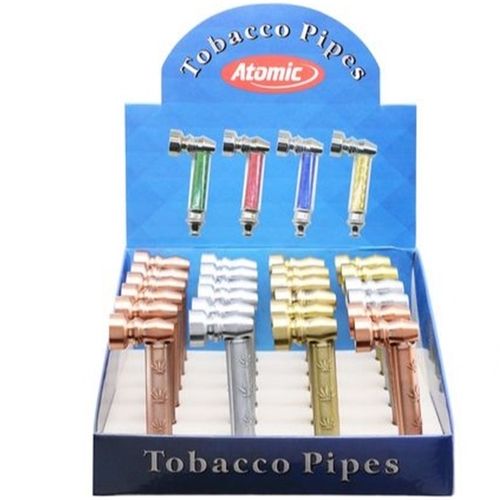 Leaf Design Metal Pipe