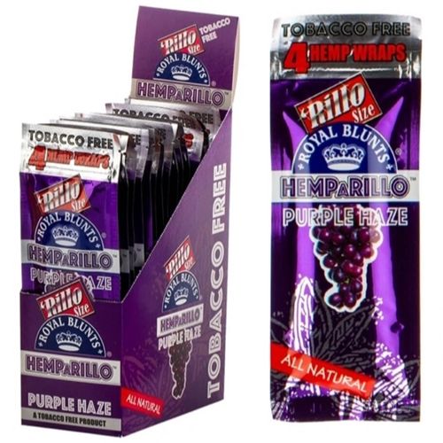 Hemparillo Hemp Blunts Purple Haze, X 4