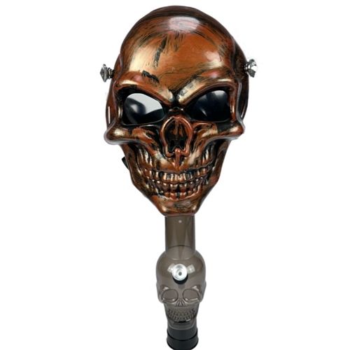 Gas Mask Bronze Skull