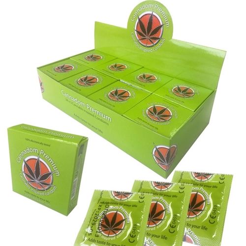 Cannadom Flavoured Condom, X 3