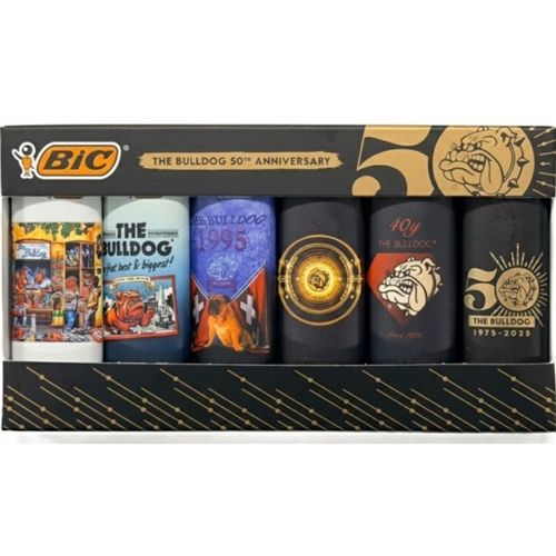 The Bulldog 50th Anniversary Lighter Set - Limited Edition!