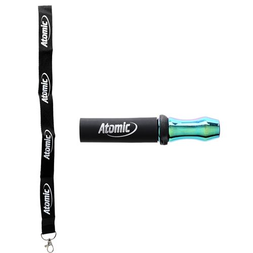 Glass Mouthpiece with Silicone Holder + Lanyard