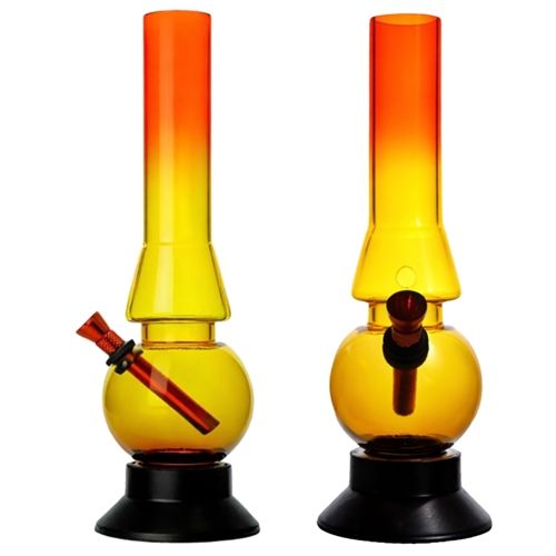 Acrylic Rasta Bong, 20cm