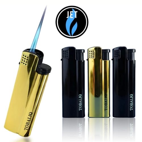 Metal Jet Lighter Gold/Black