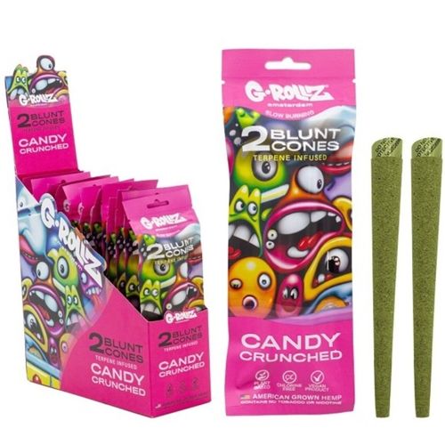 Candy Crunched Blunt Cones, X 2