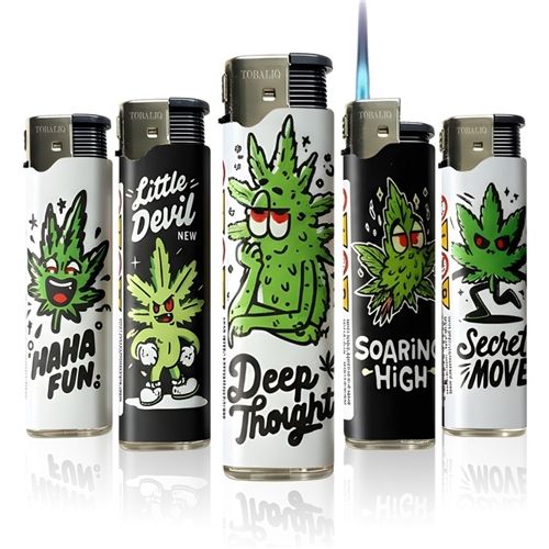 Weed Face Jet Lighter